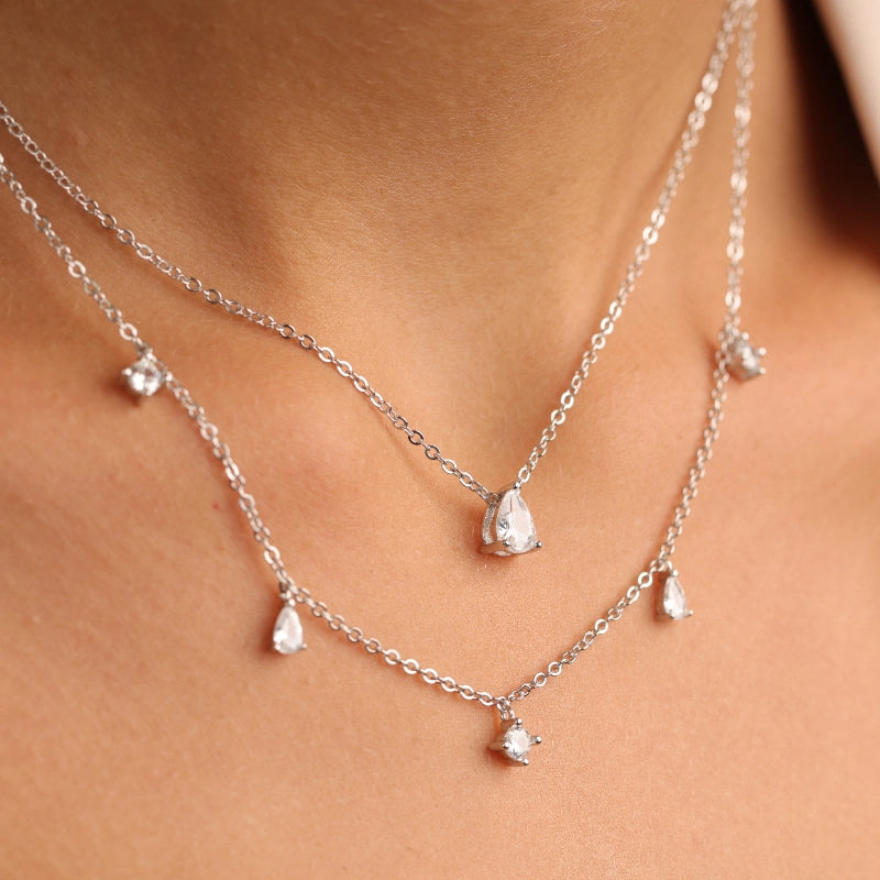 שרשרת אבנים 2 שורות