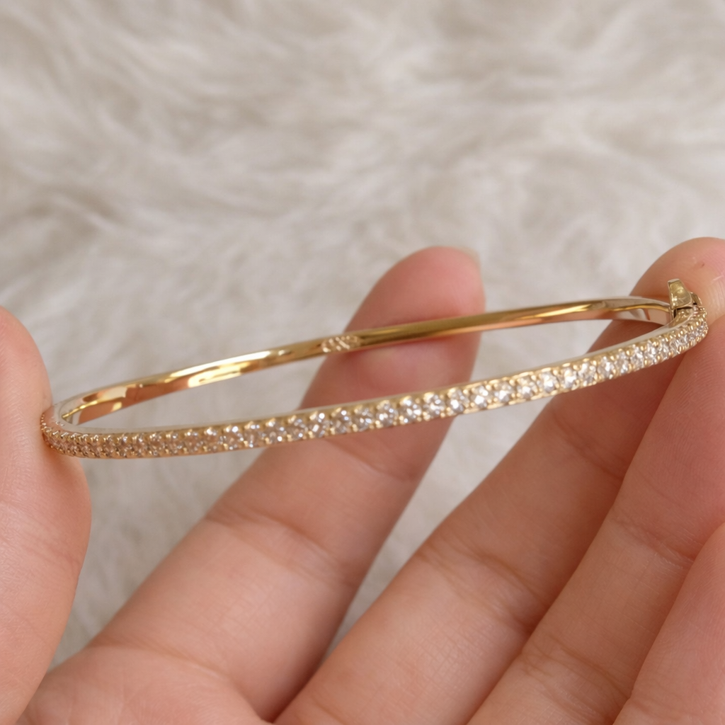 "Silver Spirit – צמיד קשיח מכסף טהור "