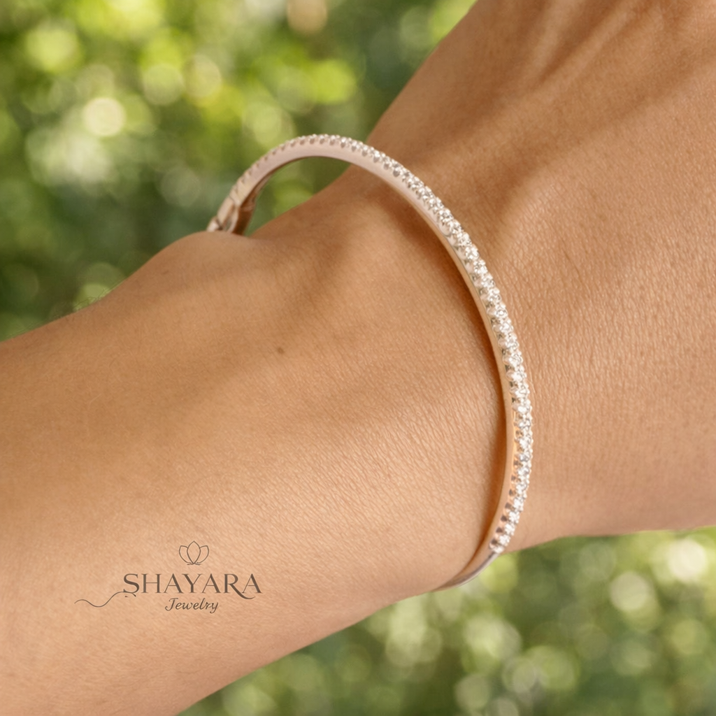 "Silver Spirit – צמיד קשיח מכסף טהור "