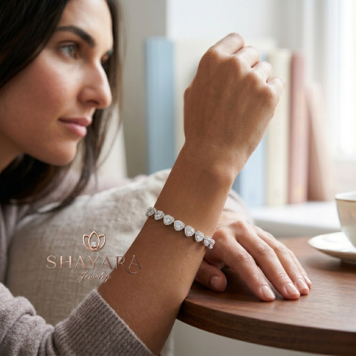 צמיד לבבות נוצץ במיוחד ✨NEW