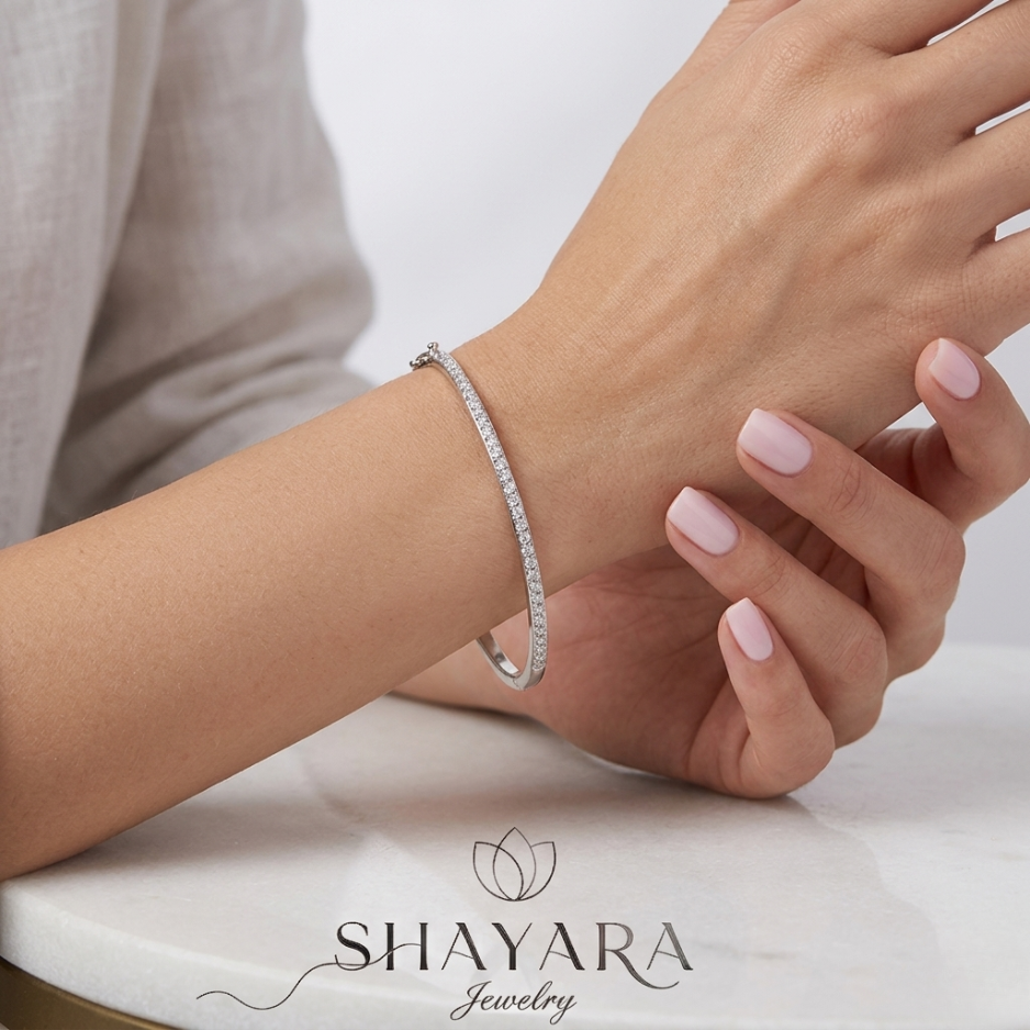 "Brilliance Bangle" – בריליאנס בנגל צמיד קשיח
