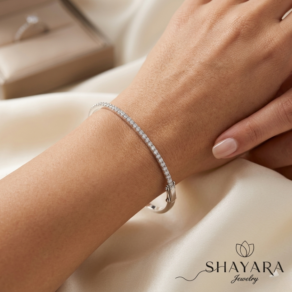 "Brilliance Bangle" – בריליאנס בנגל צמיד קשיח