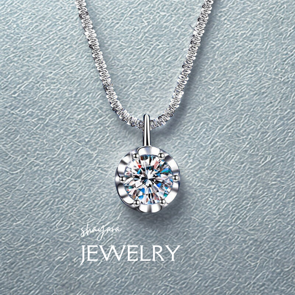 שרשרת יהלום אבן מרכזית