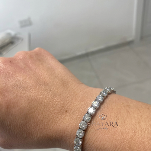 צמיד טניס כסף במבצע מטורף💥