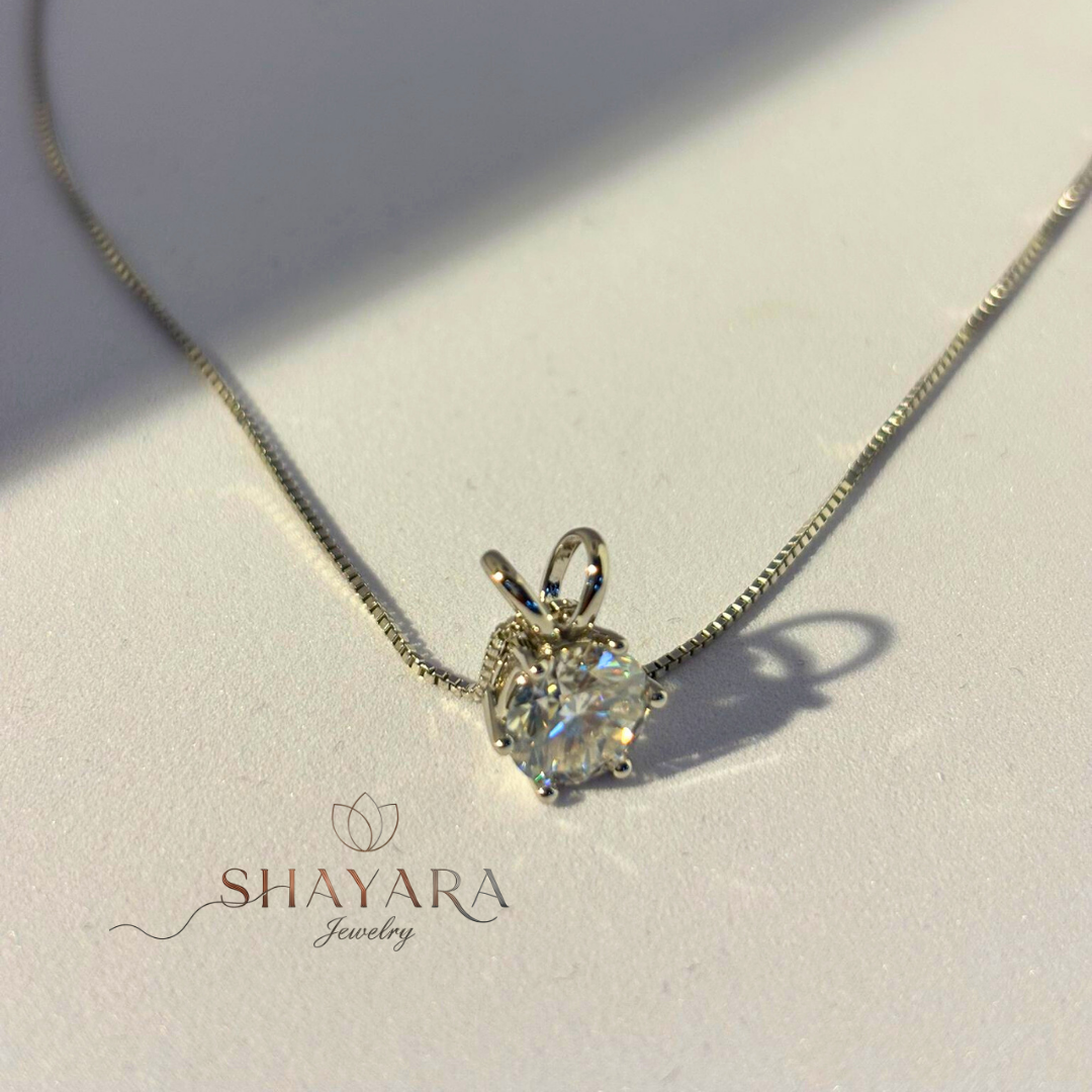 💎 Glow D'or – שרשרת יוקרתית עם אבן יהלום מרכזית 💎