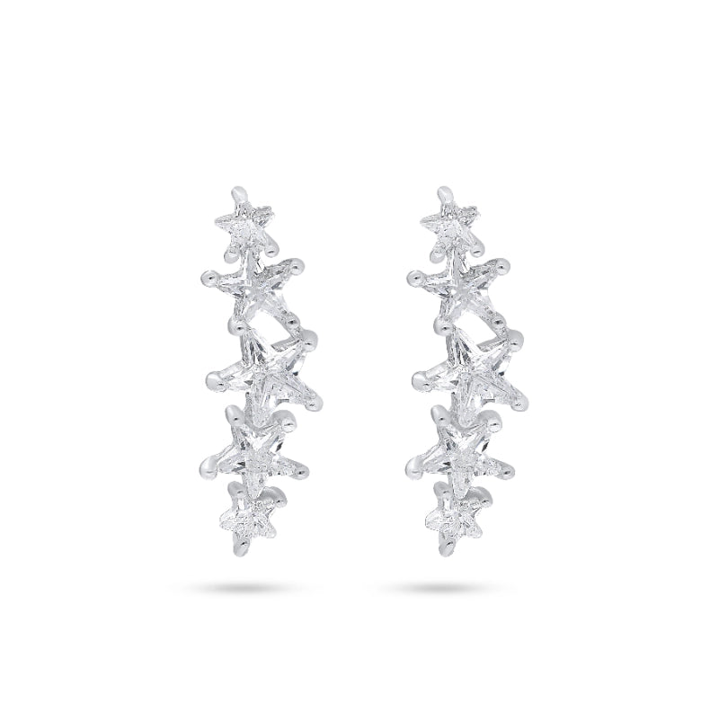 ✨ עגילי כוכבים משובצים – נגיעה של זוהר שמיימי