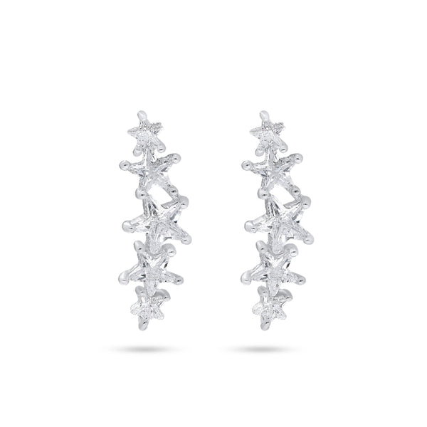 ✨ עגילי כוכבים משובצים – נגיעה של זוהר שמיימי