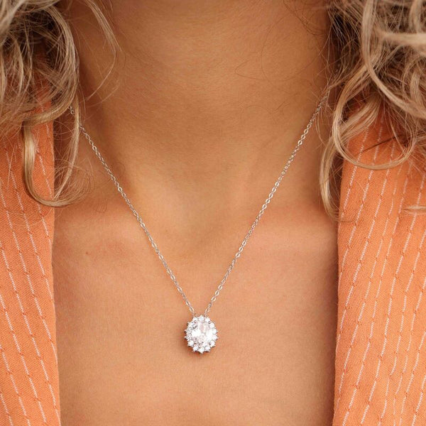 שרשרת כסף דיאנה