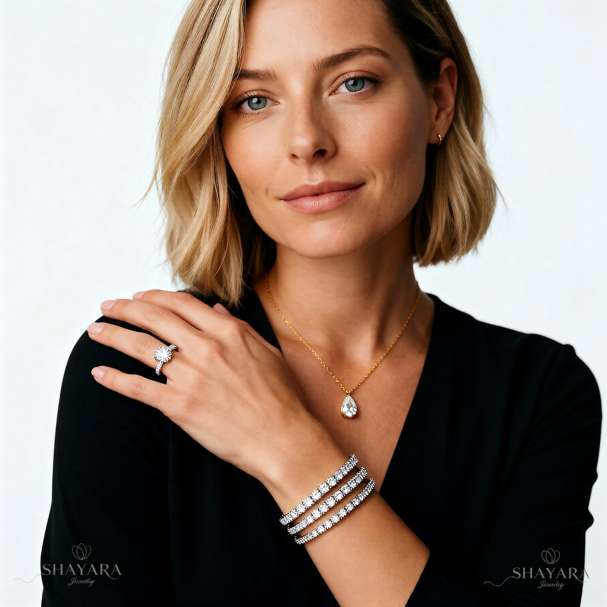 צמיד טניס כסף במבצע מטורף💥