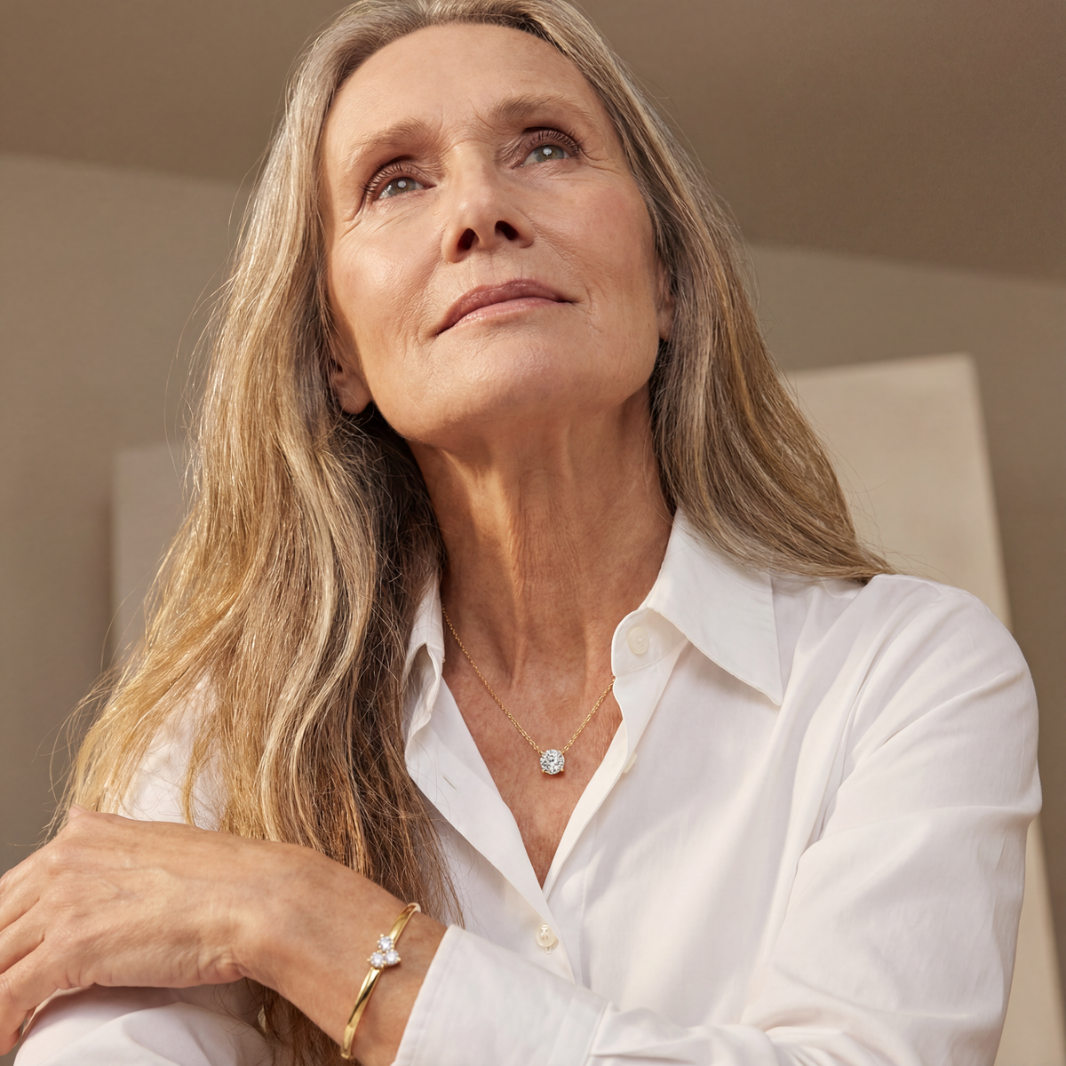 צמיד לב❤️ קשיח אבני מוסונייט- מיוחד ויוקרתי